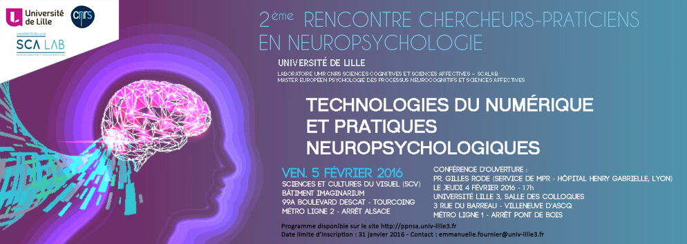Technologies du numériques et pratiques neuropsychologiques